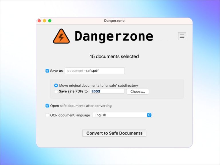 Превращаем любой PDF в безопасный документ
